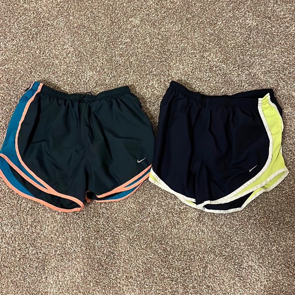 Nike Dri Fit Running Shorts (2 pairs)